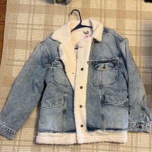 Buddy Love “Boston Jacket” with Cream Sherpa Lining